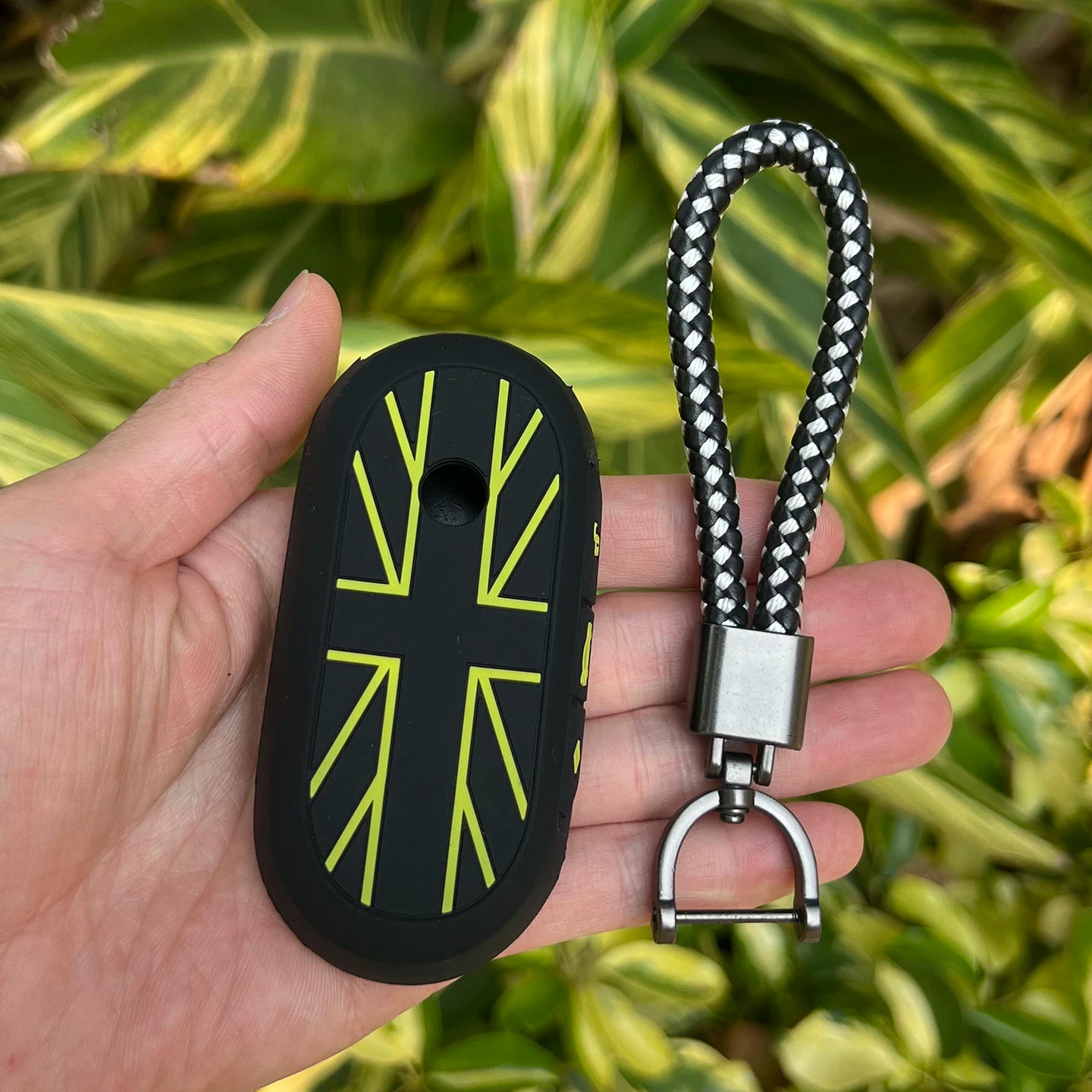 Car Key Case Protector for Mini Cooper U25 F65 F66 F67 J01 J05 Countryman Rubber Remote Cover Bag Keychain Accessories