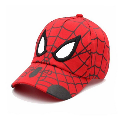 Anime Cartoon Children Baseball Cap Spider Embroidery Snapback Caps Cotton Hip Hop Hat Adjustable Kid Outdoor