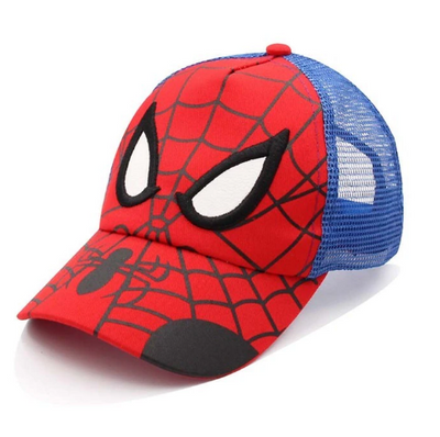 Anime Cartoon Children Baseball Cap Spider Embroidery Snapback Caps Cotton Hip Hop Hat Adjustable Kid Outdoor