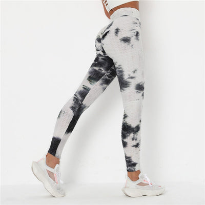 Heart Shape Leggings Women High Waist Pants Patchwork Printed Leggins Big Size High Elastic Fitness Leggings