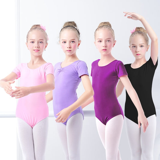 Gymnastics Leotard Ballet Leotards Clothes Dance Wear Bodysuits Black Dance Leotards Cotton Bodysuit for Dancing