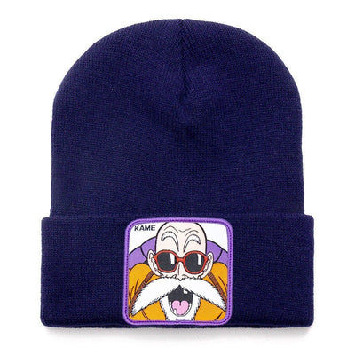 Anime Cartoon Beanie High Quality Cotton Beanies for Men Women Warm Knitted Winter Hat Fashion Solid Unisex Cap