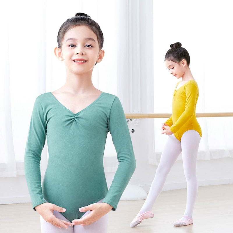 Gymnastics Leotard Ballet Leotards Clothes Dance Wear Bodysuits Black Dance Leotards Cotton Bodysuit for Dancing