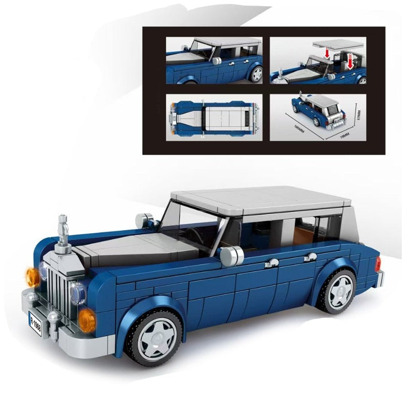 Supercar Racing Technique Moc Building Blocks Brick Vehicle Educational Toys