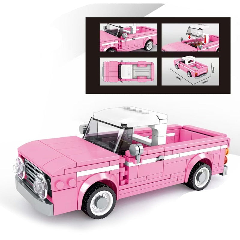 Supercar Racing Technique Moc Building Blocks Brick Vehicle Educational Toys