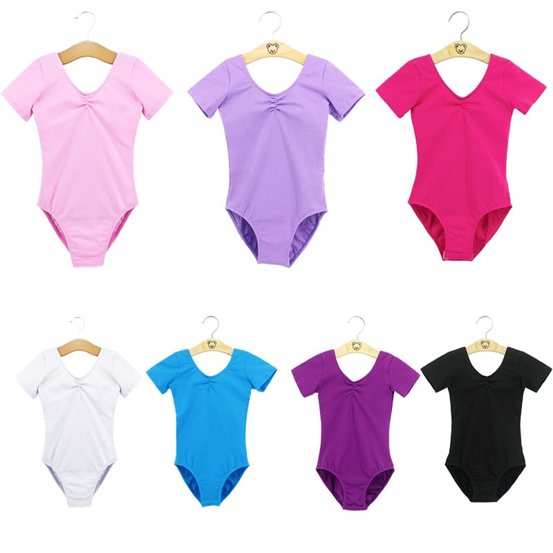 Gymnastics Leotard Ballet Leotards Clothes Dance Wear Bodysuits Black Dance Leotards Cotton Bodysuit for Dancing