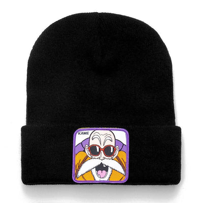 Anime Cartoon Beanie High Quality Cotton Beanies for Men Women Warm Knitted Winter Hat Fashion Solid Unisex Cap