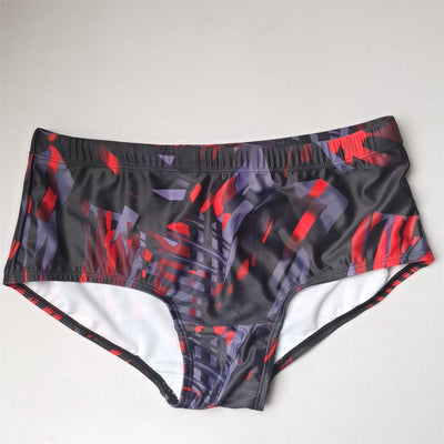 Swimwear With Push-Up Multicolor Trunks Boxer Hi-Q Sexy Men Breathable Swim Suit Speed Matching Beach Shorts