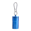 Mini Portable Ashtray with Lid Aluminum Storage Tube Windproof Cigarettes Ashtray with Keychain Ash Holder Outdoor