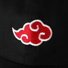 anime dad hat naruto cotton cap japanese akatsuki logo  embroidery baseball caps black snapback hat