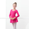 Ballet Dress Gymnastics Leotards for Girls Kids Short Sleeve Ballet Dancewear Chiffon Skirts Kids