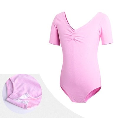 Gymnastics Leotard Ballet Leotards Clothes Dance Wear Bodysuits Black Dance Leotards Cotton Bodysuit for Dancing