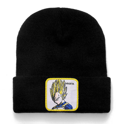 Anime Cartoon Beanie High Quality Cotton Beanies for Men Women Warm Knitted Winter Hat Fashion Solid Unisex Cap