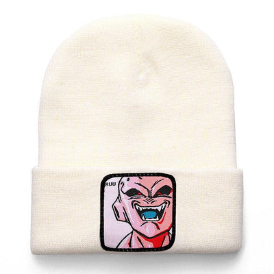 Anime Cartoon Beanie High Quality Cotton Beanies for Men Women Warm Knitted Winter Hat Fashion Solid Unisex Cap