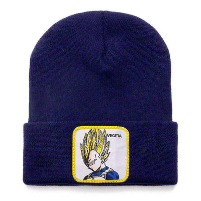 Anime Cartoon Beanie High Quality Cotton Beanies for Men Women Warm Knitted Winter Hat Fashion Solid Unisex Cap