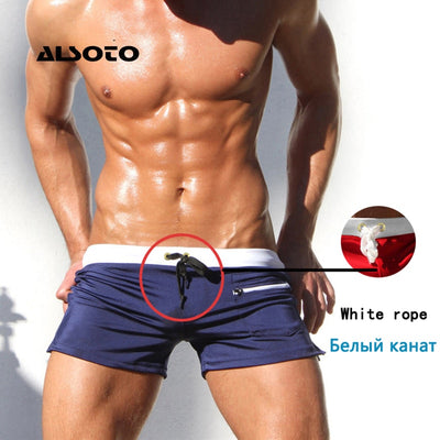 Sexy Swimsuit Swimwear Men maillot de bain Mens Swim Briefs Beach Shorts Swimming Trunks