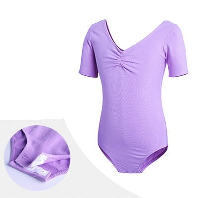 Gymnastics Leotard Ballet Leotards Clothes Dance Wear Bodysuits Black Dance Leotards Cotton Bodysuit for Dancing