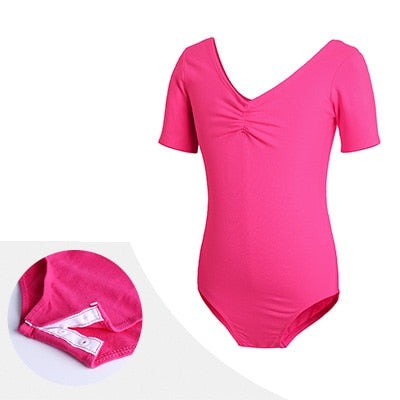 Gymnastics Leotard Ballet Leotards Clothes Dance Wear Bodysuits Black Dance Leotards Cotton Bodysuit for Dancing