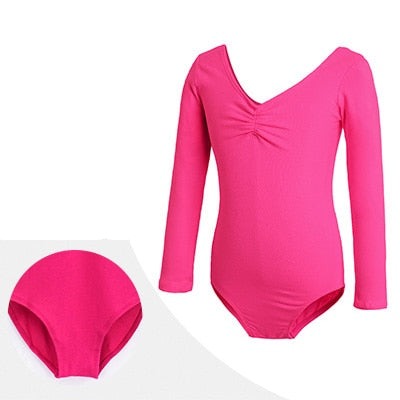 Gymnastics Leotard Ballet Leotards Clothes Dance Wear Bodysuits Black Dance Leotards Cotton Bodysuit for Dancing