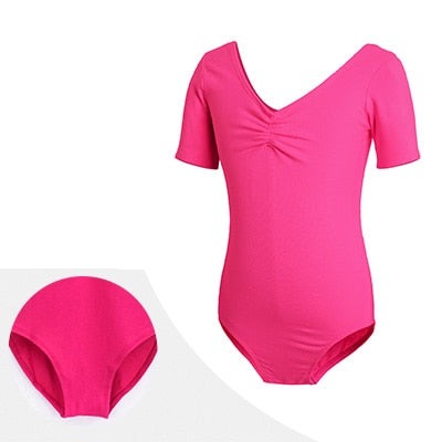 Gymnastics Leotard Ballet Leotards Clothes Dance Wear Bodysuits Black Dance Leotards Cotton Bodysuit for Dancing