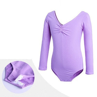 Gymnastics Leotard Ballet Leotards Clothes Dance Wear Bodysuits Black Dance Leotards Cotton Bodysuit for Dancing
