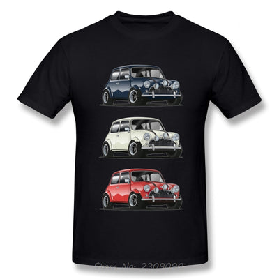 Mini Cooper T Shirt Popular Car Hipster Style T-shirt Men Cotton Tshirt Hip Hop Tees Harajuku