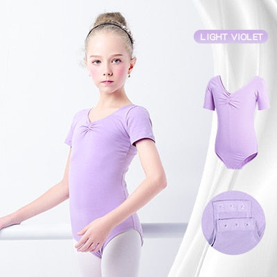 Gymnastics Leotard Ballet Leotards Clothes Dance Wear Bodysuits Black Dance Leotards Cotton Bodysuit for Dancing