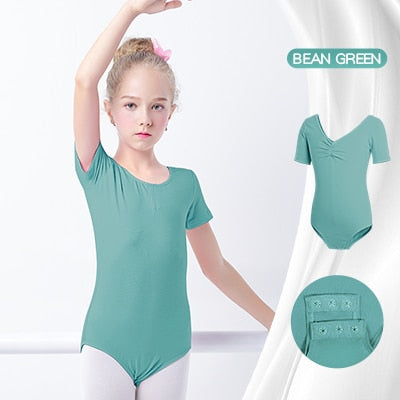 Gymnastics Leotard Ballet Leotards Clothes Dance Wear Bodysuits Black Dance Leotards Cotton Bodysuit for Dancing