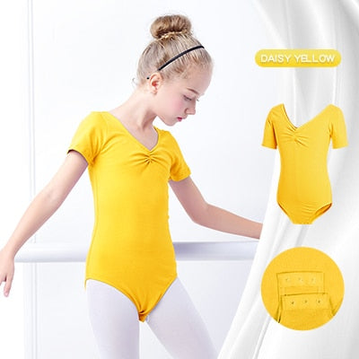 Gymnastics Leotard Ballet Leotards Clothes Dance Wear Bodysuits Black Dance Leotards Cotton Bodysuit for Dancing