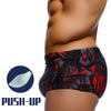 Swimwear With Push-Up Multicolor Trunks Boxer Hi-Q Sexy Men Breathable Swim Suit Speed Matching Beach Shorts