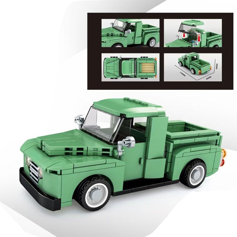 Supercar Racing Technique Moc Building Blocks Brick Vehicle Educational Toys