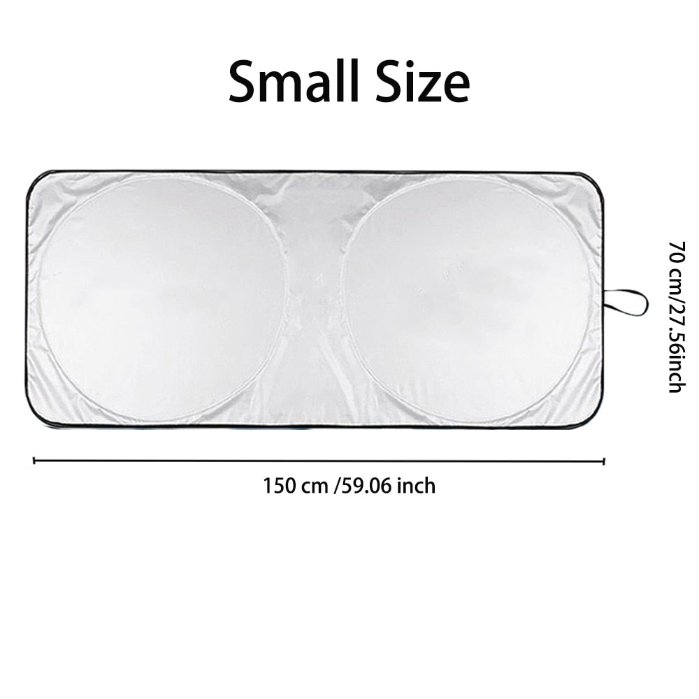 Car Sun Shade Cover Protect Windshield Sunshade UK Flag Logo For Mini Cooper