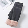 Winter Thick Warm Plush Pants Women Fashion High Waist Tight Fleece Trousers Woman Solid Color Casual Stretchy Leggings