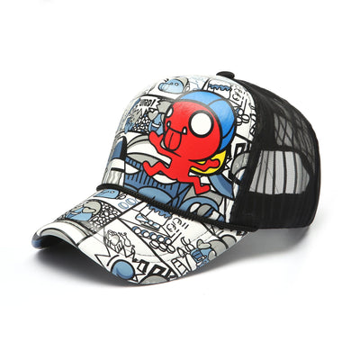 Children Cap Adult Baseball Cap Hat Cartoon Animation design Hat shade Spring Autumn Cap Hip Hop