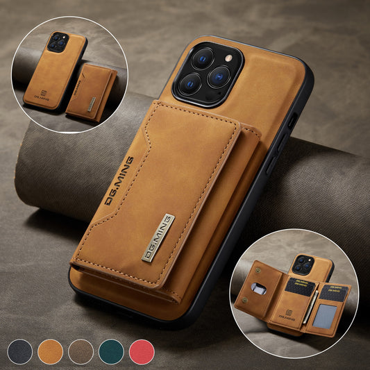 2 In 1 Detachable Magnetic Leather Case for IPhone 13 12 14 11 Pro Max Xs XR 7 8 Plus Se2020 Wallet Cover Cards Holder Pocket