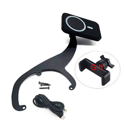 Wireless Charging Phone Holder for BMW MINI Clubman R55 Cooper R56 Magsafe Cell Phone Support Smartphone HUD Stand Accessories