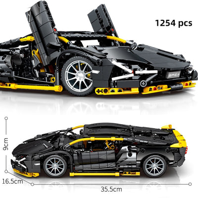 Supercar Sets Old Models Building Blocks Brick Toys Classic Car Racing Speed Champions Racer Technique MOC