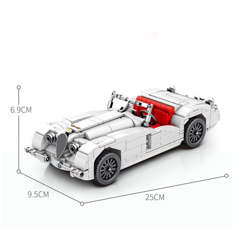 Supercar Racing Technique Moc Building Blocks Brick Vehicle Educational Toys