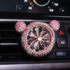 Crystal Diamond Cartoon Car Air Freshener Outlet Vent Clip Car Perfume