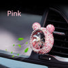 Crystal Diamond Cartoon Car Air Freshener Outlet Vent Clip Car Perfume