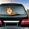 Car Stickers Dog Waving Arm Fun Removable Car Rear Windshield Window Waving Wiper Stickers