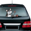 Car Stickers Dog Waving Arm Fun Removable Car Rear Windshield Window Waving Wiper Stickers