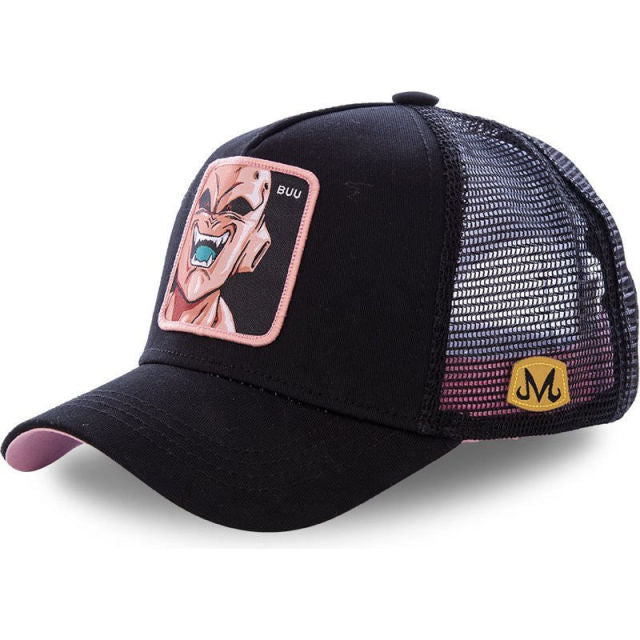 anime cartoon cotton baseball cap men women hip hop dad mesh hat buu