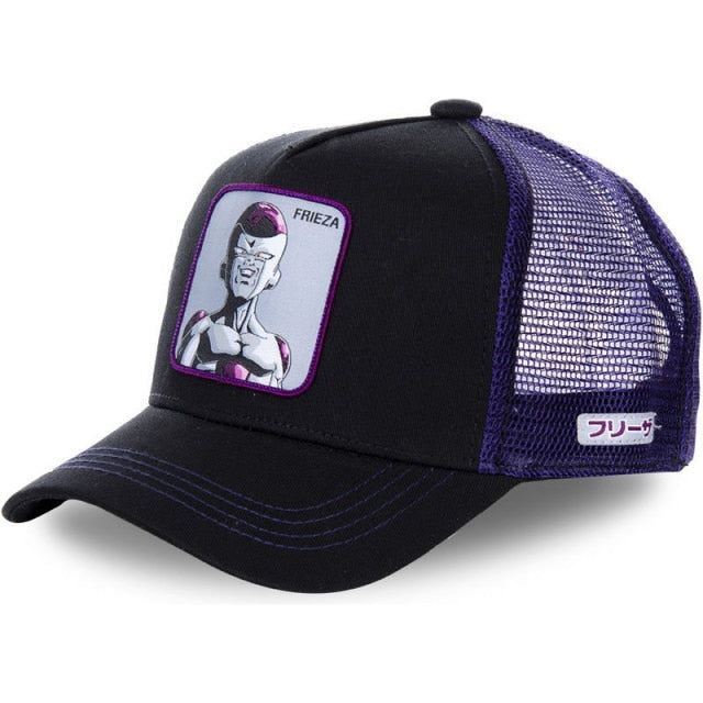 anime cartoon cotton baseball cap men women hip hop dad mesh hat frieza