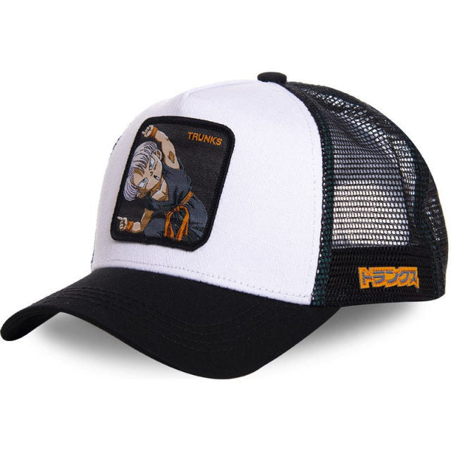 anime cartoon cotton baseball cap men women hip hop dad mesh hat trunks