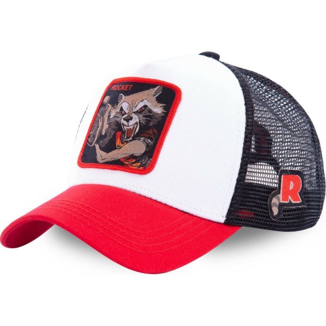 anime cartoon cotton baseball cap men women hip hop dad mesh hat rocket