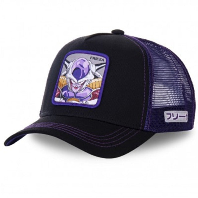 anime cartoon cotton baseball cap men women hip hop dad mesh hat new frieza