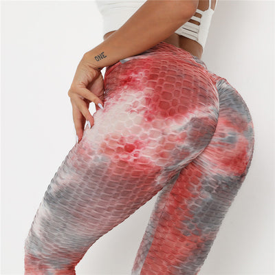 Heart Shape Leggings Women High Waist Pants Patchwork Printed Leggins Big Size High Elastic Fitness Leggings