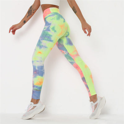 Heart Shape Leggings Women High Waist Pants Patchwork Printed Leggins Big Size High Elastic Fitness Leggings