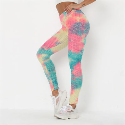 Heart Shape Leggings Women High Waist Pants Patchwork Printed Leggins Big Size High Elastic Fitness Leggings